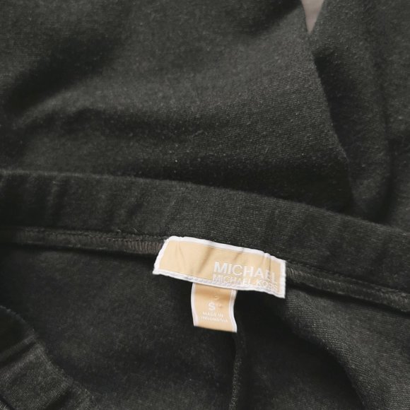 Michael Kors Faux Leather-Front Leggings - Picture 3 of 3